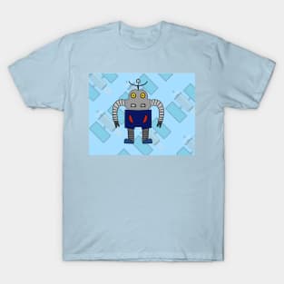 March Satellite Robot T-Shirt